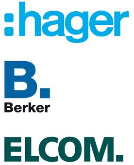 Hager B Elcom Logo
